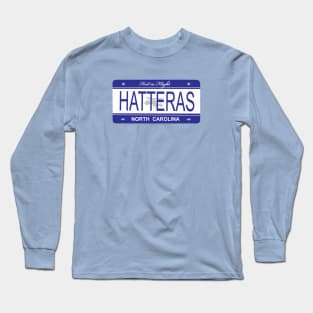 Hatteras License Plate Long Sleeve T-Shirt